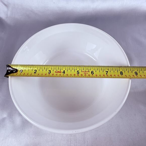 Vintage Corning Ware Casserole Dish 2.5L F-1-B French White Apple Pattern - Picture 6 of 7